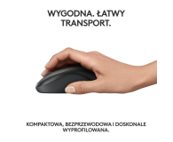 LOGITECH M240 Silent Bluetooth 910-007119 grafitowa - 1145831 - zdjęcie 9